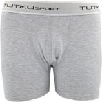 Tutku 0400 Elastan Spor 12 Adet Gri Erkek Boxer