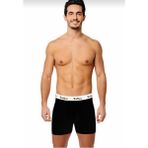 Tutku 0400 Elestan Siyah Erkek Spor Boxer