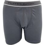 Tutku 0400 Erkek Elastan Spor Boxer 12 Adet - Füme - XL