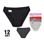 Tutku 0531 Nevra 12'li Bayan Bikini Külot