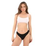 Tutku 0635 SUYOLU Kadın Bikini 12 Adet Siyah S/M Beden