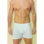 Tutku 10 Adet Beyaz Renk Likralı Boxer BRWEZDSL1R005