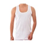 Tutku-%100 Pamuk Erkek Atlet 6lı Paket (Beyaz / 3XL)