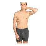 Tutku 117 Penye Düz Siyah Erkek Boxer