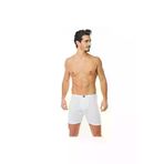 Tutku 12 Adet Ribana Beyaz Renk Paçalı Boxer BRWEZPCL48