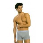 Tutku 12`li Paket Likralı Gri Erkek Boxer