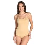 Tutku 3'lü Paket İp Askılı Likralı Kancalı Çıtçıtlı Body, M, TUT87256, TEN, Kadın