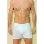 Tutku 6 Adet Beyaz Renk Likralı Boxer BRWEZDSL1R004