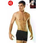 Tutku 6 Adet Siyah Renk Likralı Boxer BRWEZDSL1R004
