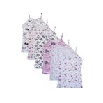 Tutku 6'lı Kız Çocuk İp Askılı Atlet, Pamuklu, Renkli, 11-12 Yaş