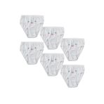 Tutku 6lı Paket Kız Çocuk Beyaz Külot