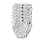 Tutku-6'lı Tutku Erkek Çocuk Slip Külot-Beyaz-9-10 yaş