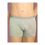 Tutku AH-091020205LU2200 Erkek 5Li Likralı Gri Süper Kalite Boxer
