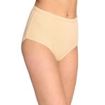 Tutku Bayan Bato Ribana Külot,%100 Pamuklu, Ten, 6'lı Set, XL Beden