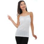 Tutku Bayan Jakarlı Ip Askılı Atlet 6'lı - Karışık - L - XL