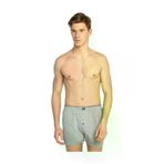 Tutku BOXER1110 Erkek Gri Penye Düğmeli Boxer 10'lu Paket