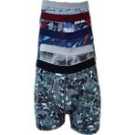 Tutku Çok Renkli Boxer 6 Adet Erkekler İçin Düz Desenli Rahat Kullanım - 2XL