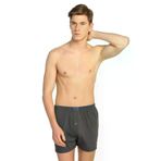 Tutku ELF568T0117CCM3 Erkek Penye Düğmeli Boxer 3'lü Paket