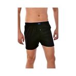 Tutku ELF568T0117CCM3 Siyah 3 lü Paket Penye Düğmeli Erkek Boxer