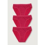 Tutku ELF568T0635CCM3 Pembe 3 lü Paket Bikini Kadın Külot