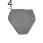 Tutku ELF568T0922CCM4 Gri 4 Lü Paket Ribana Bato Kadın Külot