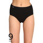 Tutku ELF568T0924CCM9 Siyah 9 lu Paket Likralı Bato Kadın Külot