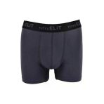 Tutku Elit 1252 Modal Elastan Spor 3 Adet Füme Erkek Boxer
