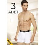 Tutku Elit 1252 Siyah 3 Adet Modal Elastan Spor Boxer