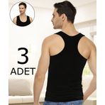 Tutku Elit 1304 Elastan 3 Adet Beyaz Erkek Spor Atlet