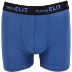 Tutku Elit ELT1252 Elit Modal Elastan Spor Boxer 3 Adet Mavi - 2XL