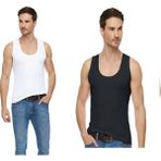 Tutku Elit Erkek Modal Elastan Likralı Pamuklu Atlet 3'lü Paket - 2XL - Renkli