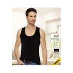 Tutku Elit Erkek Modal Kumaş Atlet 3'lü Paket Siyah 2XL Beden