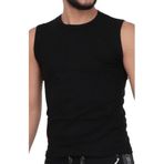 Tutku Erkek 108 Ribana Spor Fanila Atlet, Siyah, S