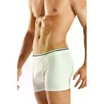 Tutku Erkek Beyaz 12 Adet Likralı Boxer 01242