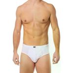 Tutku Erkek Beyaz Pamuklu Penye Külot 6'lı Paket elt0109