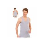 Tutku Erkek Beyaz Siyah Spor Atlet Rambo Ribana, Gri, XL