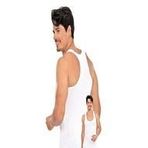 Tutku Erkek Beyaz Sporcu Rambo Atlet,%100 Pamuk, 2'li Paket, S Beden