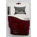 Tutku Erkek Bordo Penye Düğmeli Boxer BOXER111