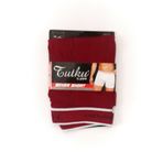 Tutku Erkek Bordo Spor Boxer, Likralı Elastan, 2'li Paket, M Beden