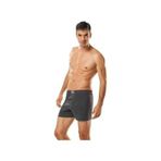Tutku Erkek Boxer, 5'li Paket, Penye Düğmeli, Füme, XL Beden