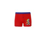 Tutku Erkek Çocuk Elastan Pamuk Baskılı Boxer 3'lü, Kırmızı, 9-10 Yaş