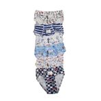 Tutku Erkek Çocuk Slip Külot, 6'lı Set, Desenli, Çok Renkli, 9-10 Yaş