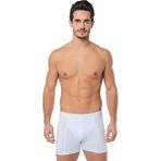 Tutku Erkek Elastan Boxer 6’lı Rahat Iç Giyim - Beyaz - XL