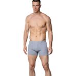 Tutku Erkek Elastan Boxer 6’lı Rahat Iç Giyim - Gri