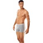 Tutku Erkek Elastan Boxer Likralı Pamuklu TER0114 12'li Avantajlı Süper Paket - Gri