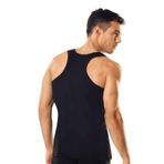 Tutku Erkek Elastan Likralı Spor Atlet, Siyah, 2XL
