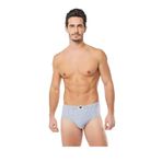 Tutku Erkek Gri Külot Slip 6 Adet 0109