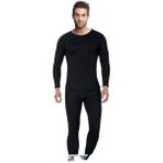 Tutku Erkek Kışlık Interlok Pamuk'lu Alt Üst Içlik Set - 1 Set - Siyah - 2XL - 3XL