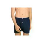 Tutku Erkek Lacivert Penye Düğmeli Boxer Paket 1'li zmr0117-1li