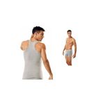 Tutku Erkek Likralı Ribanalı Sporcu Atlet Ve Boxer Takımı 8'li, Gri, M